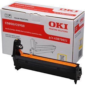 Oki Tamburo originale  43870021 Giallo