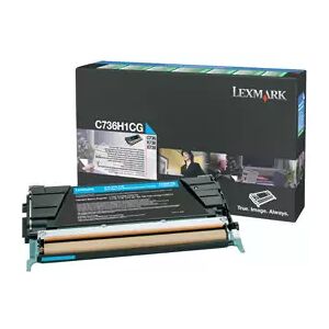 Lexmark C736H1CG - Toner originale Ciano per