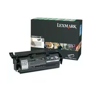 Lexmark X654X11E - Toner originale Nero per  X
