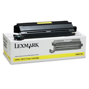 Lexmark 12N0770 Toner giallo  Originale 12N0770