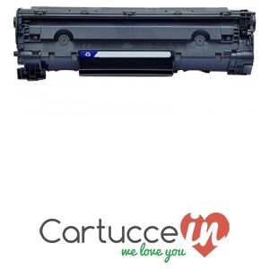 CartucceIn Cartuccia toner nero Compatibile Hp per Stampante CANON LBP3010