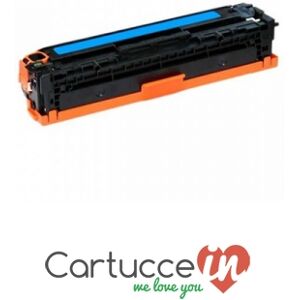 CartucceIn Cartuccia Toner compatibile Hp CE341A / 651A ciano