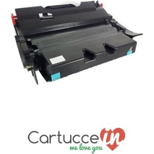 CartucceIn Cartuccia toner nero Compatibile Ibm per Stampante LEXMARK OPTRA T640DTN