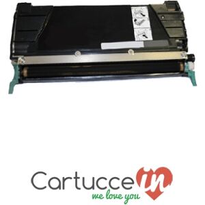 CartucceIn Cartuccia toner nero Compatibile Lexmark per Stampante LEXMARK OPTRA C532DN