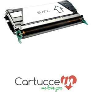 CartucceIn Cartuccia toner nero Compatibile Lexmark per Stampante LEXMARK X748DE