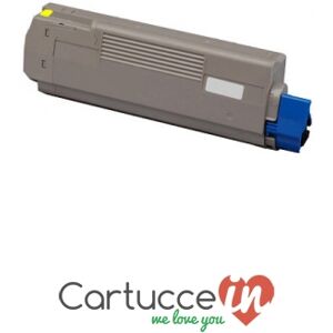 CartucceIn Cartuccia toner giallo Compatibile Oki per Stampante OKI C5650