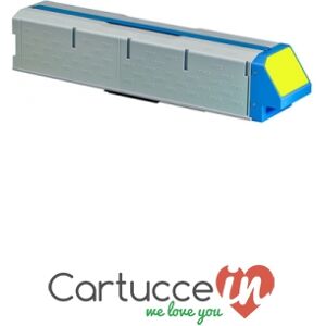 CartucceIn Cartuccia toner giallo Compatibile Oki per Stampante OKI PRO 9541