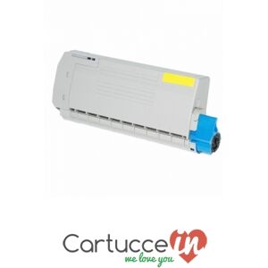 CartucceIn Cartuccia toner giallo Compatibile Oki per Stampante OKI C712DN