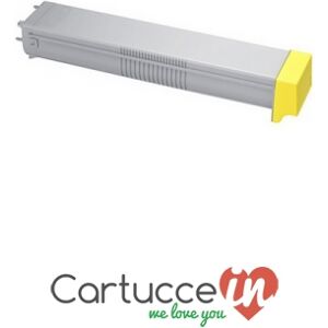 CartucceIn Cartuccia toner giallo Compatibile Samsung per Stampante SAMSUNG CLX-9252NA