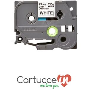 CartucceIn Cartuccia toner nero su bianco Compatibile Brother per Stampante BROTHER PT-9700PC