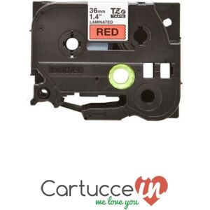 CartucceIn Cartuccia toner nero su rosso Compatibile Brother per Stampante BROTHER PT-P950NWB