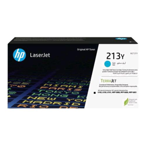 HP 213Y TONER CIANO ALTISSIMA CAPACITA' PER COLOR LASERJET ENTERPRISE 5700DN, 6700DN  DESIGNJET D5800 12.000 PAGINE