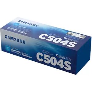 Toner Samsung SU025A CLT-C504S originale CIANO