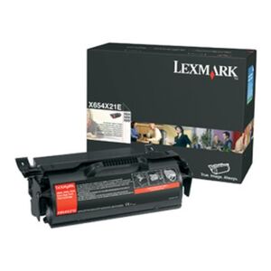 Lexmark X654X21E cartuccia toner 1 pz Originale Nero (0X654X21E)