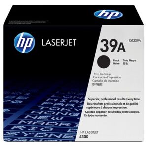 HP 39A Black Original LaserJet Toner Cartridge cartuccia toner 1 pz Originale Nero (Q1339A)