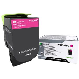 Lexmark 71B0H30 cartuccia toner 1 pz Originale Magenta [71B0H30]