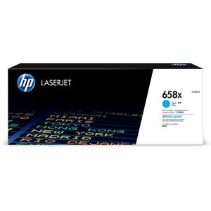 HP Cartuccia toner ciano originale LaserJet 658X ad alta capacità [W2001X]