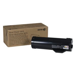 Xerox Cartuccia toner Nero a Altissima capacità da 25300 Pagine per Phaser® 3610, WorkCentre® 3615 (106R02731) [106R02731]