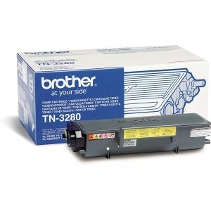 Brother Toner Nero Tn-3280 Tn3280 8000 Copie Originale