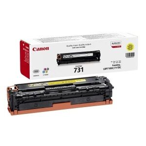 Canon Toner Giallo 731 Y 6269B002 1500 Copie Originale