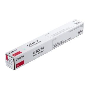 Canon Toner Magenta C-Exv51M 0483C002 60000 Copie Originale