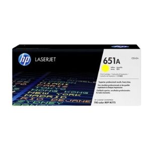 HP Toner Giallo Ce342A 651A 16000 Copie Standard Originale