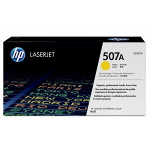 HP Toner Giallo Ce402A 507A 6000 Copie Originale