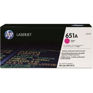 HP Toner Magenta Ce343A 651A 16000 Copie Standard Originale