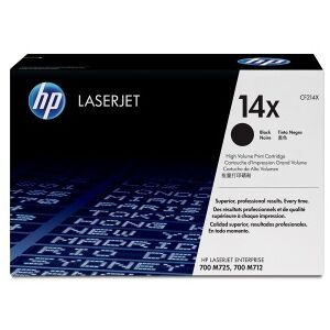 HP Toner Nero Cf214X 14X 17500 Copie Alta Capacita  Originale