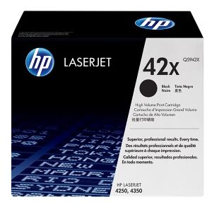 HP Toner Nero Q5942X 42X 20000 Copie Originale