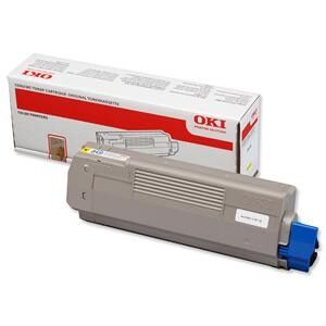 Oki Toner Giallo 44315305 C610 6000 Copie Originale