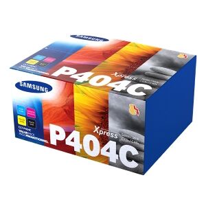 Samsung Multipack Nero / Ciano / Magenta / Giallo Clt-P404C Su365A Rainbow Kit Originale