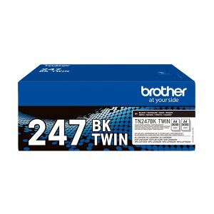 Brother Multipack Nero Tn-247Bk Twin 3000 Copie Originale