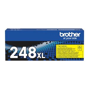 Brother Toner Giallo Tn-248Xly 248Xl 2300 Copie Originale