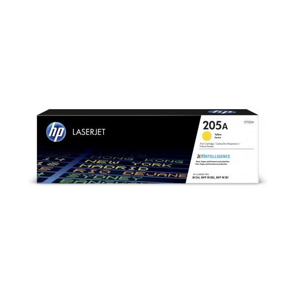 hp cf532a giallo toner originale 205a per hp mfp m180n m181fw m154a m154nw capacita 900 pagine