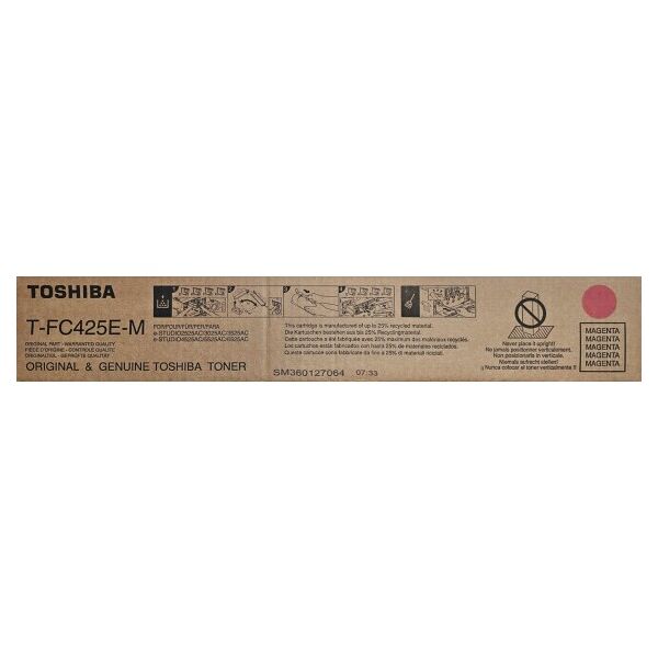 toshiba t-fc425em magenta 6aj00000237 toner originale per toshiba e-studio 2525ac,3025ac,3525ac,4525ac fc425m 38.000 pagine