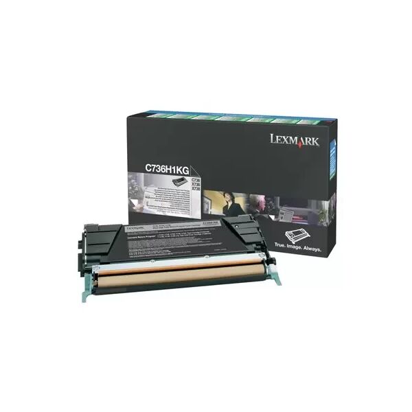 toner originale lexmark x736n nero