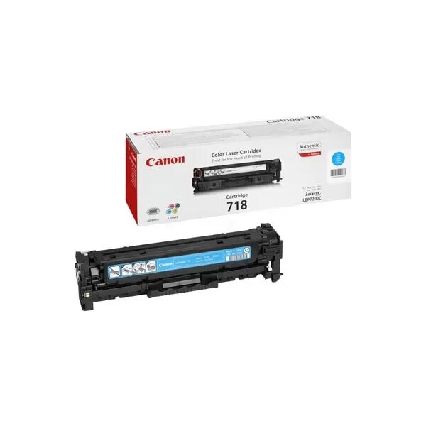 toner originale canon 2661b002 718 ciano