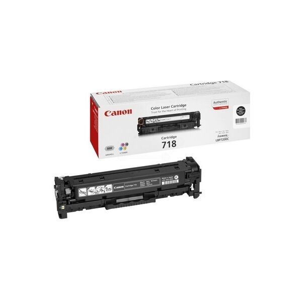 toner originale canon 2662b002 718 nero