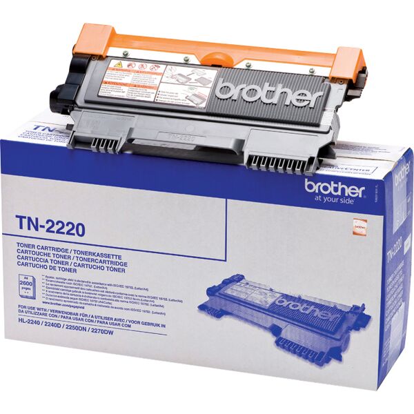 brother tn2220 toner originale stampa a laser colore nero - tn-2220 - brotn2220