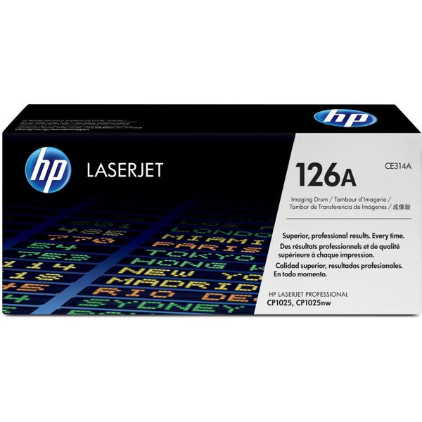 hp ce314a drum tamburo originale compatibile con laserjet pro cp1025 - ce314a