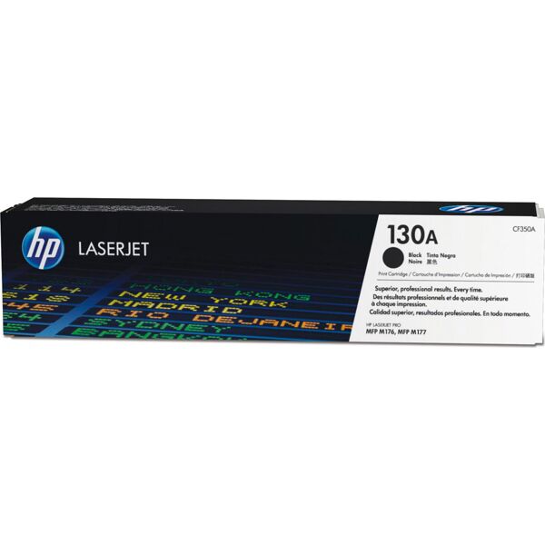 hp cf350a toner originale laser colore nero compatibile con color laserjet pro m176/m177 - cf350a