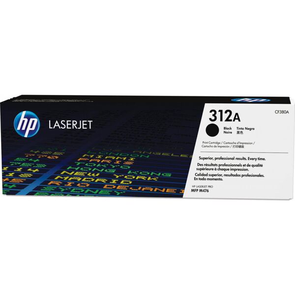 hp cf380a toner originale laser colore nero compatibile con color laserjet pro m476 - cf380a