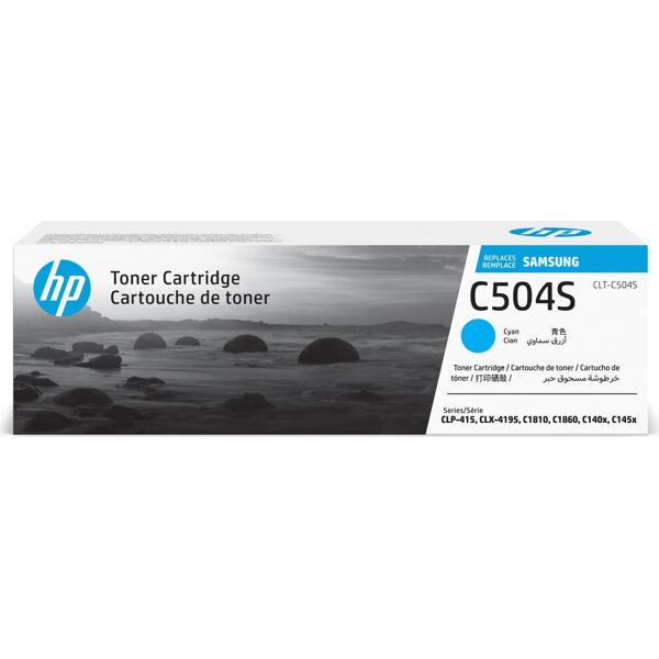 hp su025a toner originale laser colore ciano compatibile con clp-415/ clx-4195/ sl-c1810w/ sl-c1860fw - su025a