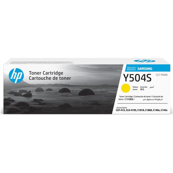 hp su502a toner originale laser colore giallo compatibile con clp-415/ clx-4195/ sl-c1810w/ sl-c1860fw - su502a