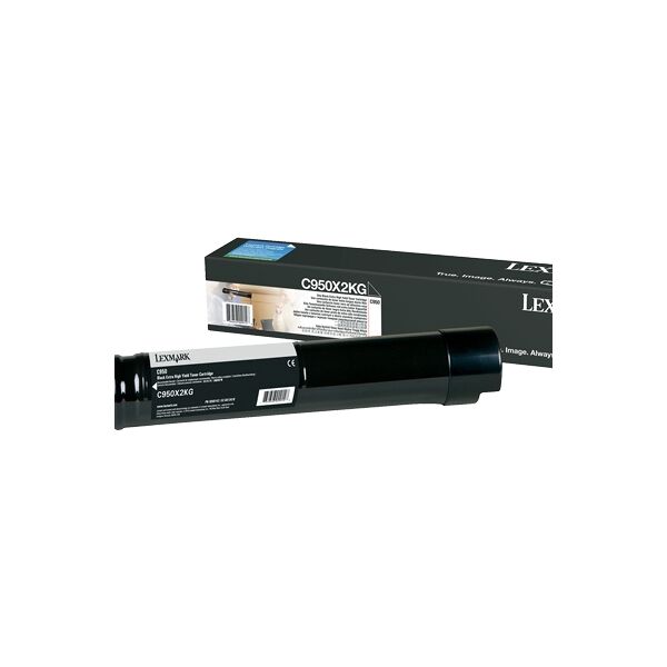 lexmark c950x2kg toner originale laser colore nero compatibile con c950de - c950x2kg