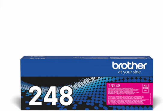 brother tn-248m magenta toner originale per brother dcp-l3520cdwe,hl-l3220cw,hl-l8230cdw tn248m capacitÃ  1.000 pagine