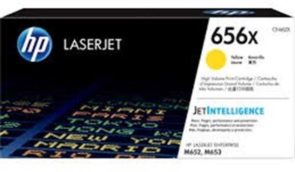 HP Toner originale  656X per stampanti  Laserjet - Giallo