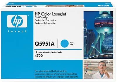 HP Toner originale  643A per stampanti  Laserjet - Ciano