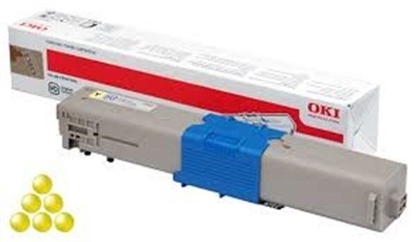 Oki Toner originale  46508713 Giallo